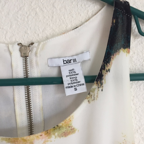 Bar III Geo Print Long Dress - Picture 2 of 3